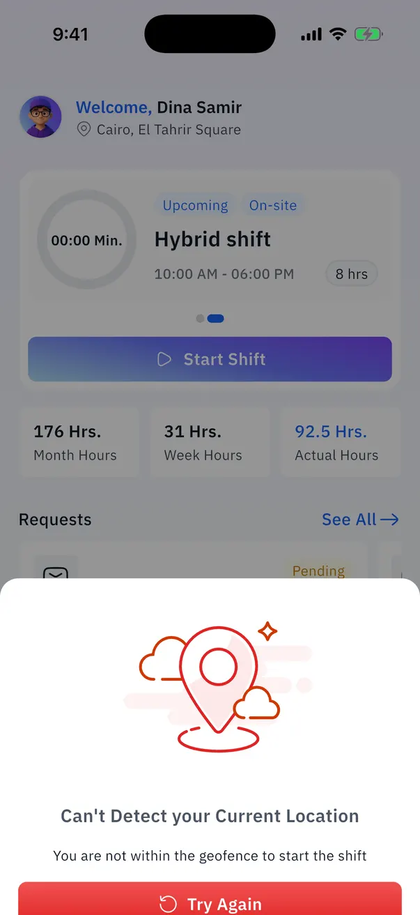 A hybrid shift asks where you are working